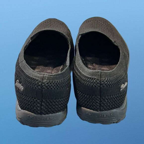 Wide Fit Skechers Reggae Fest Enjoy Slip On Women's Shoes Size 8 - Picture 3 of 6